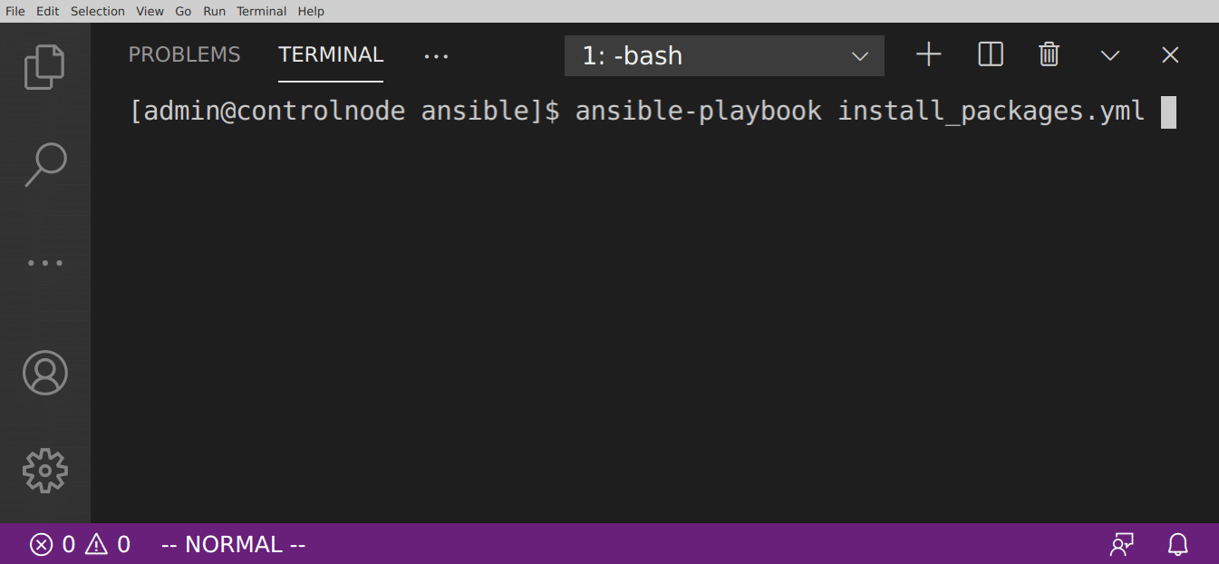 run-ansible-packages